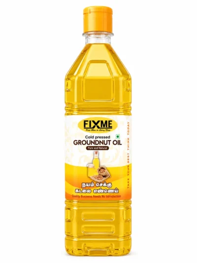Fixme Cold Pressed Groundnut Oil