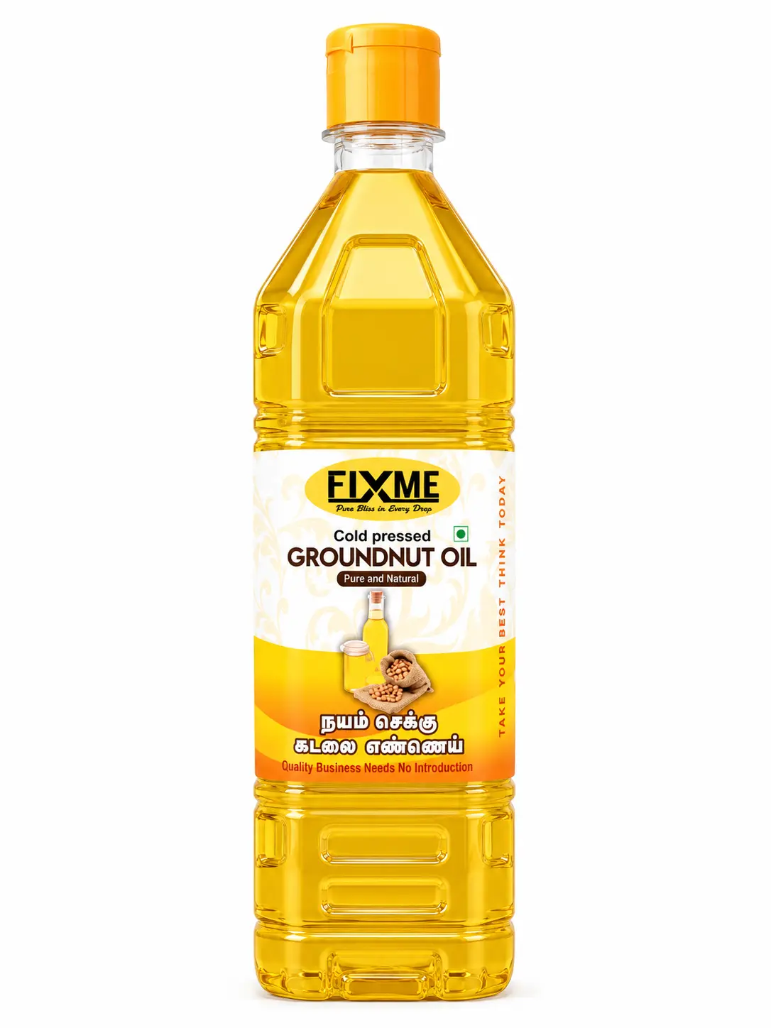 Fixme Cold Pressed Groundnut Oil