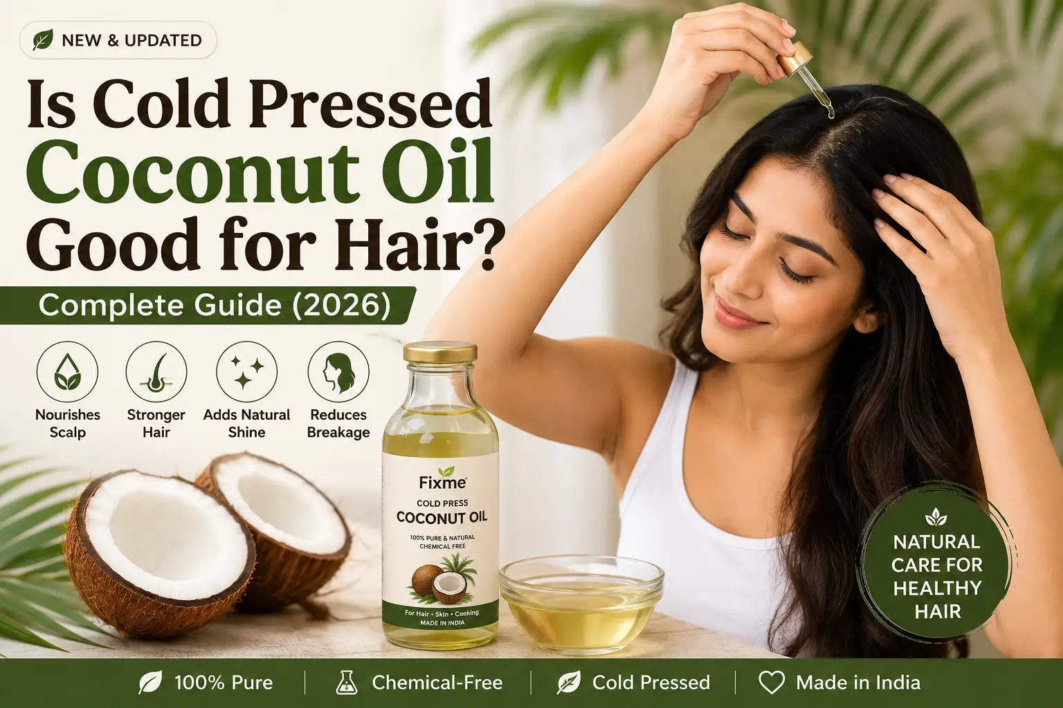 Is Cold Pressed Coconut Oil Good for Hair
